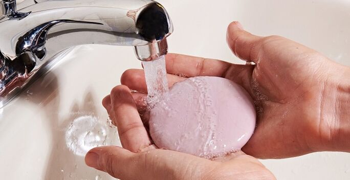 parazit istilasını önlemek için el yıkama